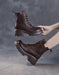 Spring Leather Hollow Comfort Chunky Martin Boots for Women Obiono Aug Shoes Collection 2026 97.70