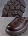 Spring Leather Hollow Comfort Chunky Martin Boots for Women Obiono Aug Shoes Collection 2026 97.70