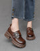 Women's Spring Light-weight Single Strap Chunky Platform Loafers try on, Oct shoes collection 2026, 88.80