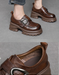Women's Spring Light-weight Single Strap Chunky Platform Loafers try on, Oct shoes collection 2026, 88.80