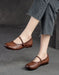 Spring Lightweight Round Toe Comfortable Women's Flat Shoes Coffee Feb Shoes Collection 2026 79.00