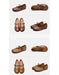 Spring Lightweight Round Toe Comfortable Women's Flat Shoes Brown Feb Shoes Collection 2026 79.00