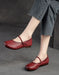 Spring Lightweight Round Toe Comfortable Women's Flat Shoes Red Feb Shoes Collection 2026 79.00