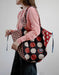 Spring Retro Patchwork Artistic Dots Tote Bag March New In 2026 53.66