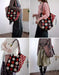 Spring Retro Patchwork Artistic Dots Tote Bag March New In 2026 53.66