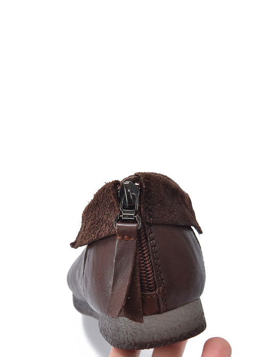 Bottes de cowboy à lacets en cuir pour femmes