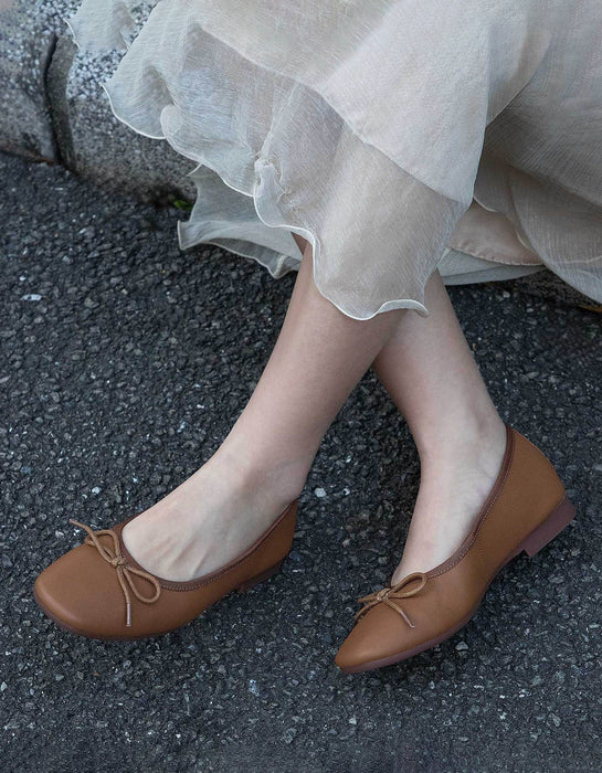 Spring Simple Breathable Comfortable Flat Pumps Feb Shoe Collection 2026 80.00