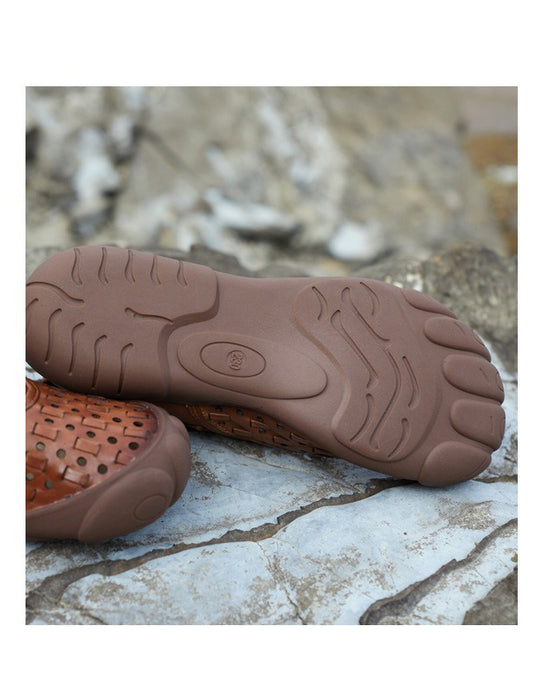 Spring Soft Sole Hollow Breathable Wide Toe Box Shoes April Shoes Collection 2026 88.80