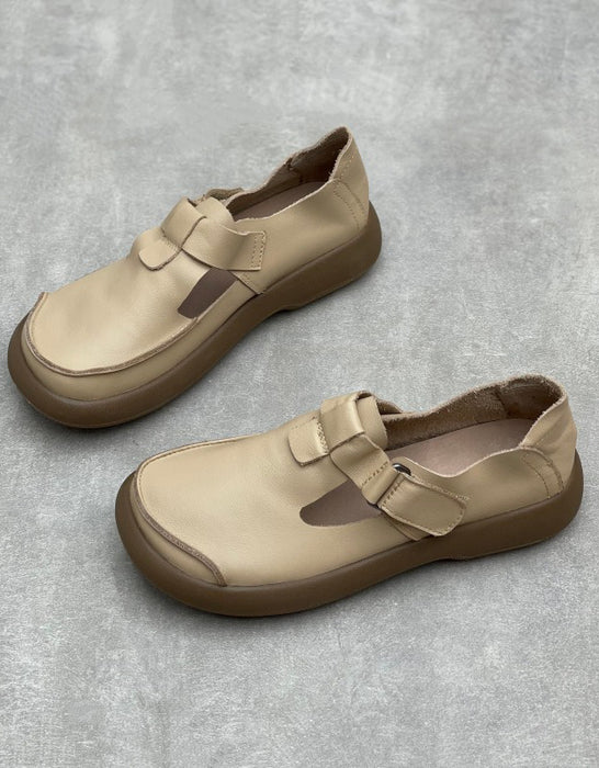 Spring Soft Soles Wide Toe Box Handmade Retro Clogs
