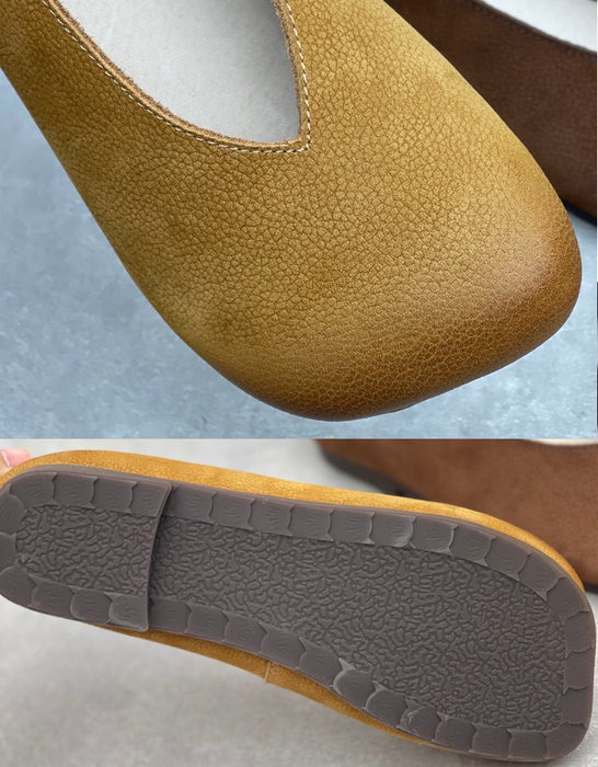 Spring Square Toe Comfortable Soft Soles Retro Flat Shoes for Women, obiono Aug shoes collection 2026, 79.99