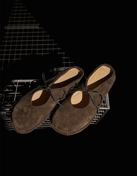 Spring Summer Comfort Suede Mules Slippers