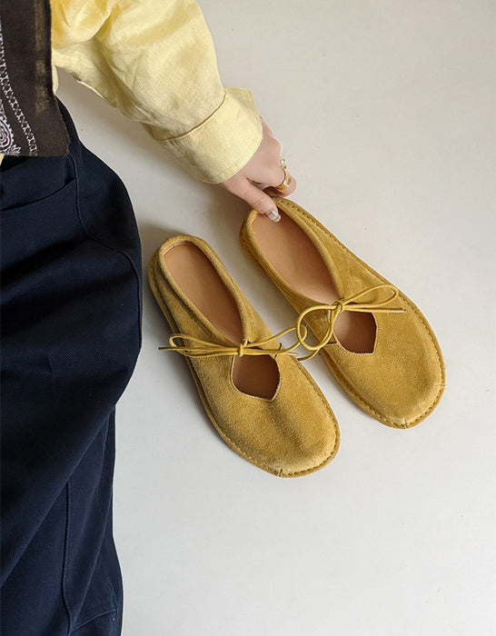 Spring Summer Comfort Suede Mules Slippers