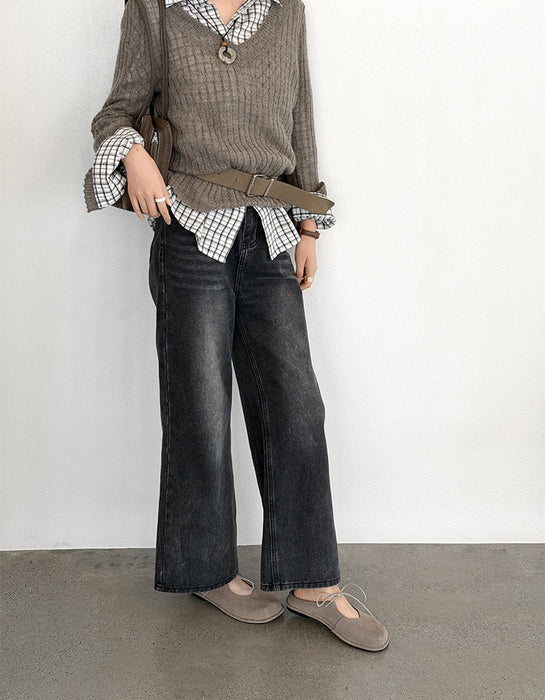 Spring Summer Comfort Suede Mules Slippers