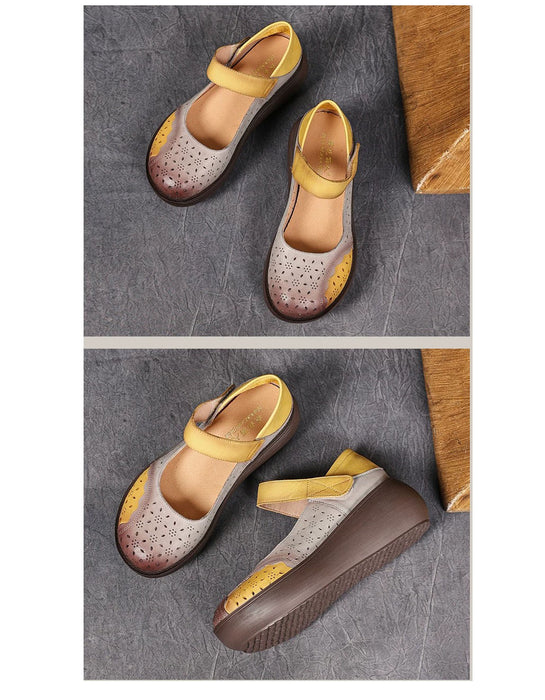 Spring Summer Hollow Wide Toe Box Platform Sandals May Shoes Collection 2026 87.00