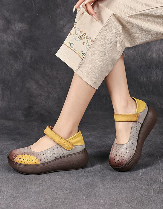 Spring Summer Hollow Wide Toe Box Platform Sandals May Shoes Collection 2026 87.00