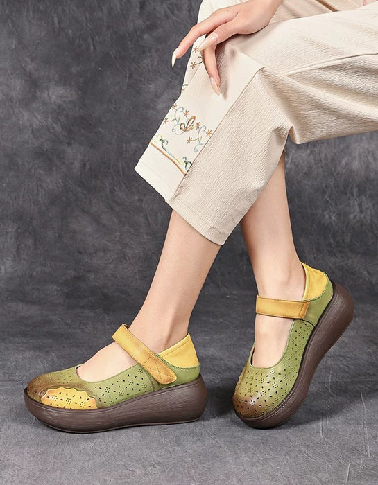 Spring Summer Hollow Wide Toe Box Platform Sandals May Shoes Collection 2026 87.00