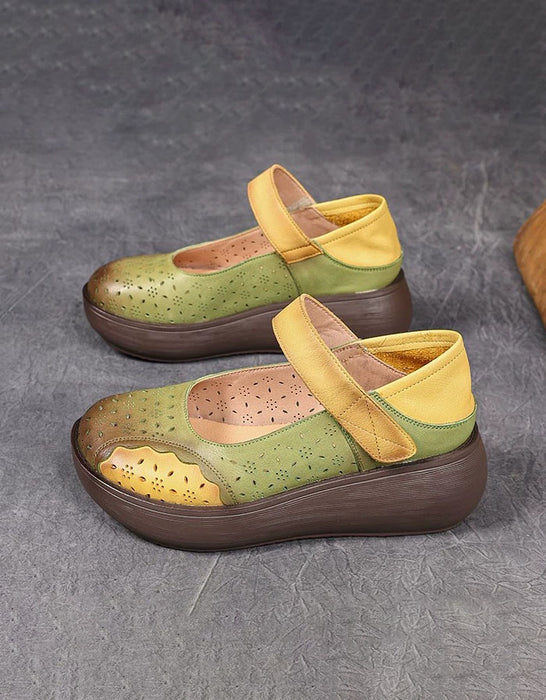 Spring Summer Hollow Wide Toe Box Platform Sandals May Shoes Collection 2026 87.00
