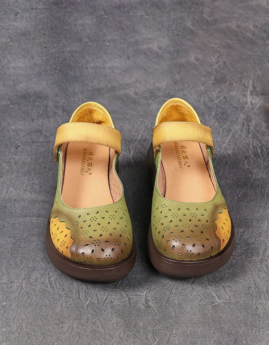 Spring Summer Hollow Wide Toe Box Platform Sandals May Shoes Collection 2026 87.00