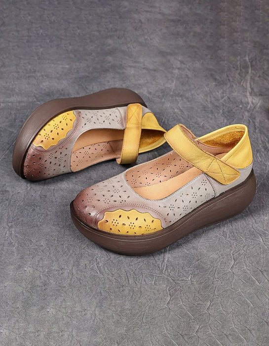 Spring Summer Hollow Wide Toe Box Platform Sandals May Shoes Collection 2026 87.00