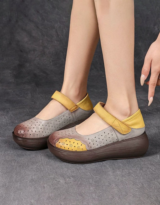 Spring Summer Hollow Wide Toe Box Platform Sandals May Shoes Collection 2026 87.00