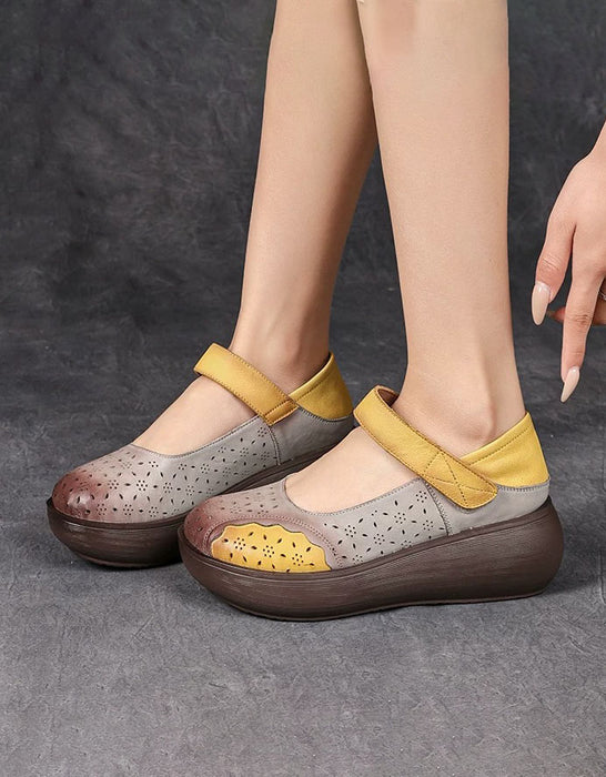 Spring Summer Hollow Wide Toe Box Platform Sandals May Shoes Collection 2026 87.00