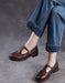 Spring T-strap Brogue Style Oxford Shoes for Women June Shoes Collection 93.00