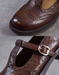 Spring T-strap Brogue Style Oxford Shoes for Women June Shoes Collection 93.00