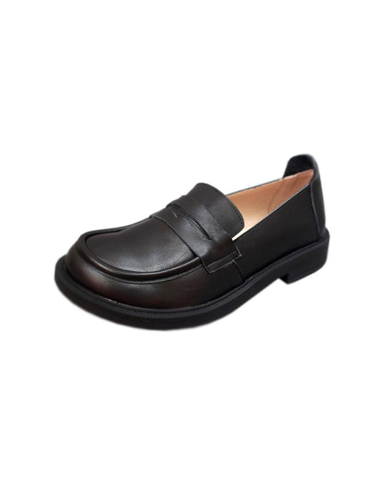 Spring Women Comfortable Wide Toe Box Loafers