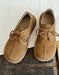 Spring Women's Comfortable Lace-up Suede Clogs Flats, Obiono Sep Shoes Collection 2026, 82.70