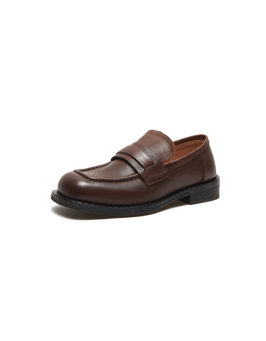 Square Head Loafers for Women