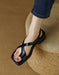 Square Toe Cross-strap Flat Sandals Slingback May Shoes Collection 2023 91.80