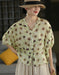 Summer Batwing Sleeve Single-Breasted Women's Shirt Aug New In 2026 Buykud Shirt 57.00