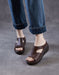 Obiono Sandals Summer Breathable Soft Sole Open Toe Wedge Sandals July Shoes Collection 2026 85.00