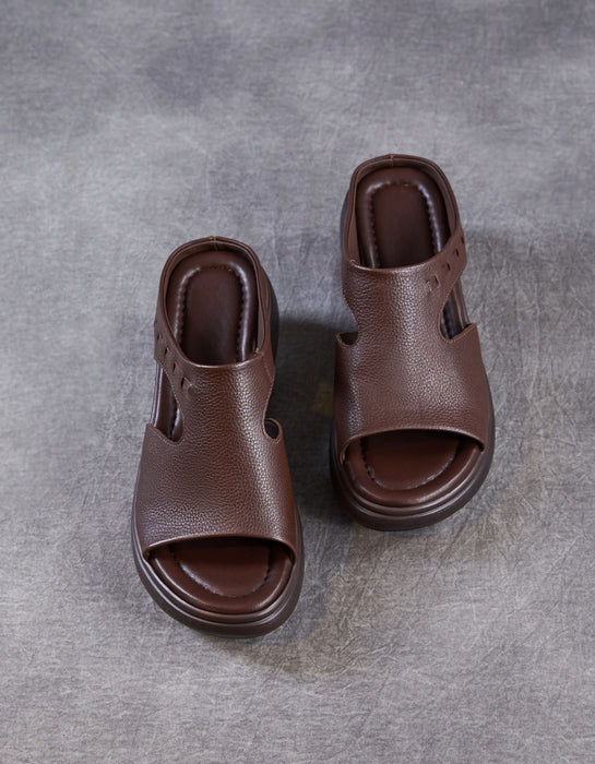 Obiono Sandals Summer Breathable Soft Sole Open Toe Wedge Sandals July Shoes Collection 2026 85.00