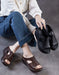 Obiono Sandals Summer Breathable Soft Sole Open Toe Wedge Sandals July Shoes Collection 2026 85.00