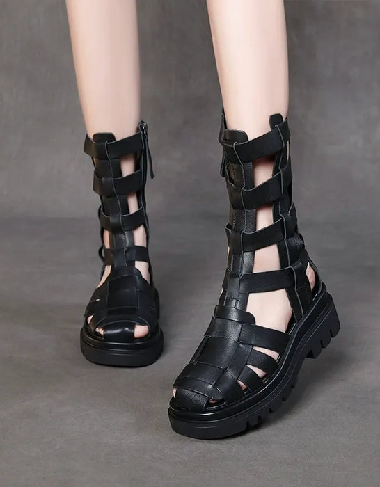 Summer Close Toe Vintage Gladiator Sandals May Shoes Collection 97.00