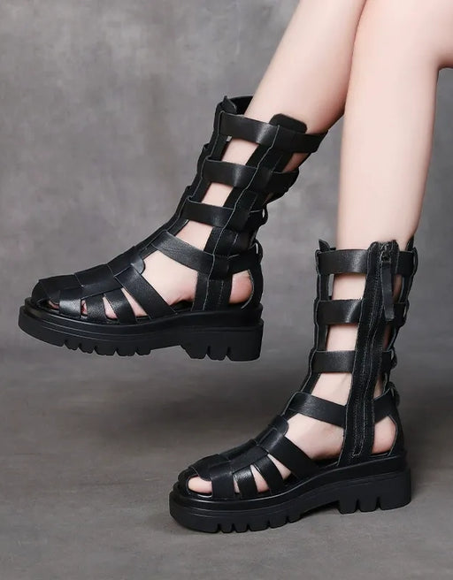 Summer Close Toe Vintage Gladiator Sandals May Shoes Collection 97.00