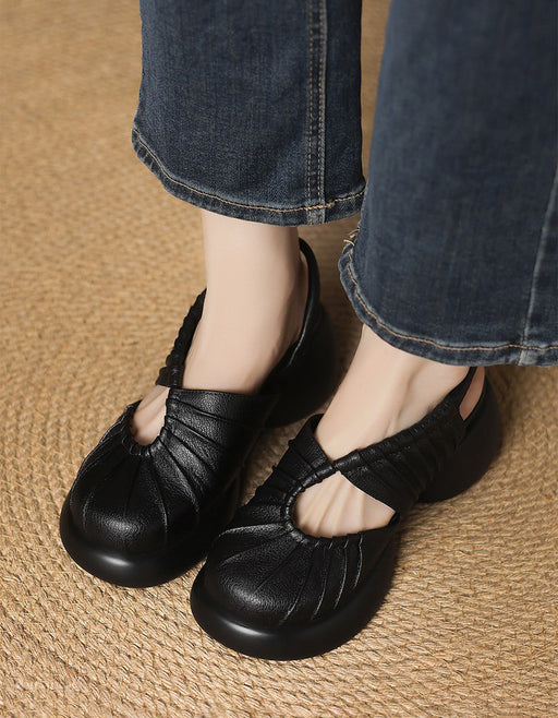 Summer Comfortable Close Toe Platform Sandals Slingback April Shoes Collection 2026 96.00