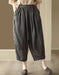Women's Summer Comfortable Cropped Ramie Harem Pants Buykud Aug New in 2026 45.00