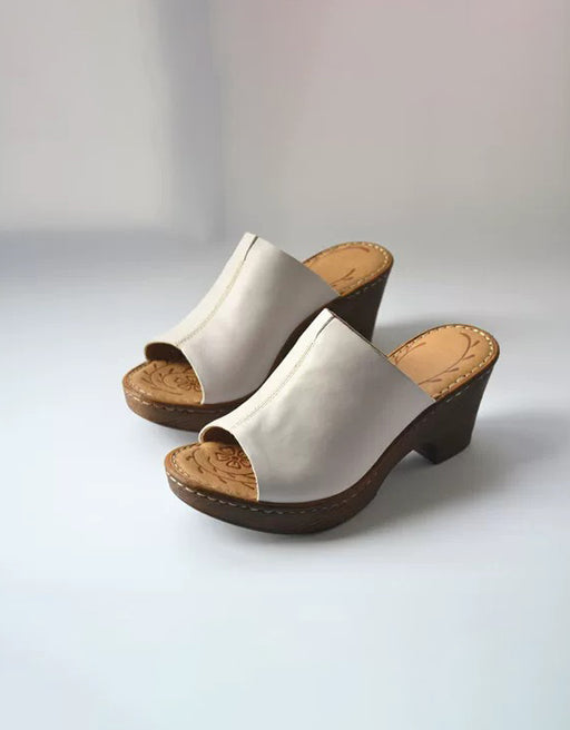 Summer Comfortable Fish Toe Wedge Sandals Slippers, Clogs Sandals Obiono Aug Shoes Collection 2026, 87.03