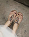 Summer Comfortable Flat Bohemian Thong Sandals May Shoes Collection 2026 95.00