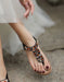 Summer Comfortable Flat Bohemian Thong Sandals May Shoes Collection 2026 95.00