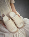 Summer Comfortable Leather Woven Open Toe Platform Slippers Obiono July Shoes Collection 89.00