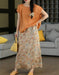 Summer Comfortable Vintage Linen Floral Skirts Buykud skirts 48.00