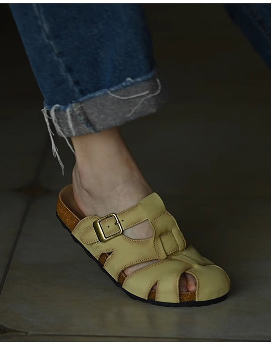 Summer Comfortable Wide Toe Box Slippers Clogs