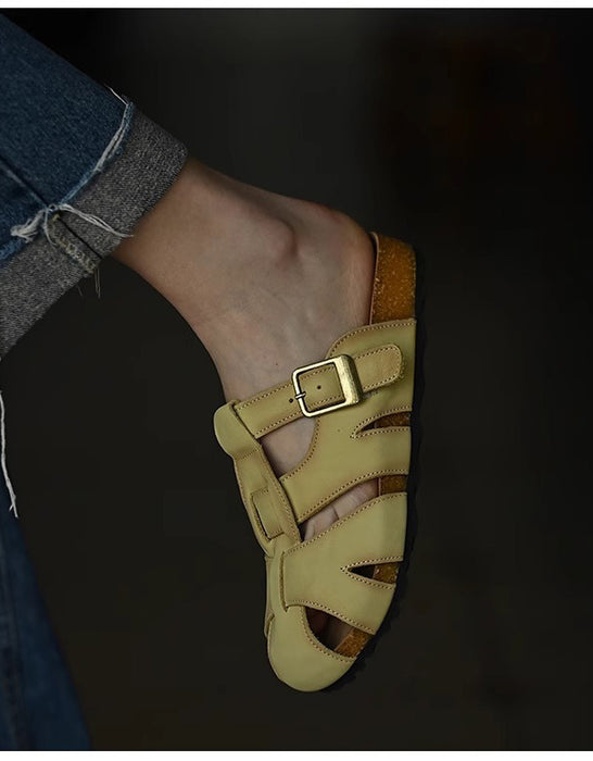 Summer Comfortable Wide Toe Box Slippers Clogs