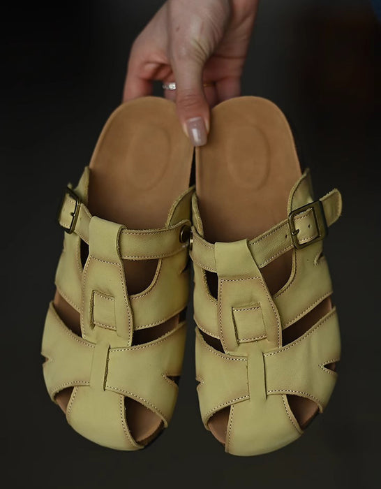 Summer Comfortable Wide Toe Box Slippers Clogs