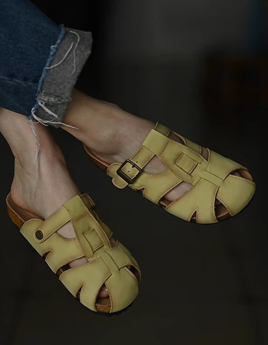 Summer Comfortable Wide Toe Box Slippers Clogs