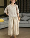 Summer Embroidered Round Neck Linen Shirt for Women May New In 2026 54.00