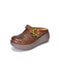 Summer Flowers Strap Hollow Wedge Slippers April Shoes Collection 2026 85.00